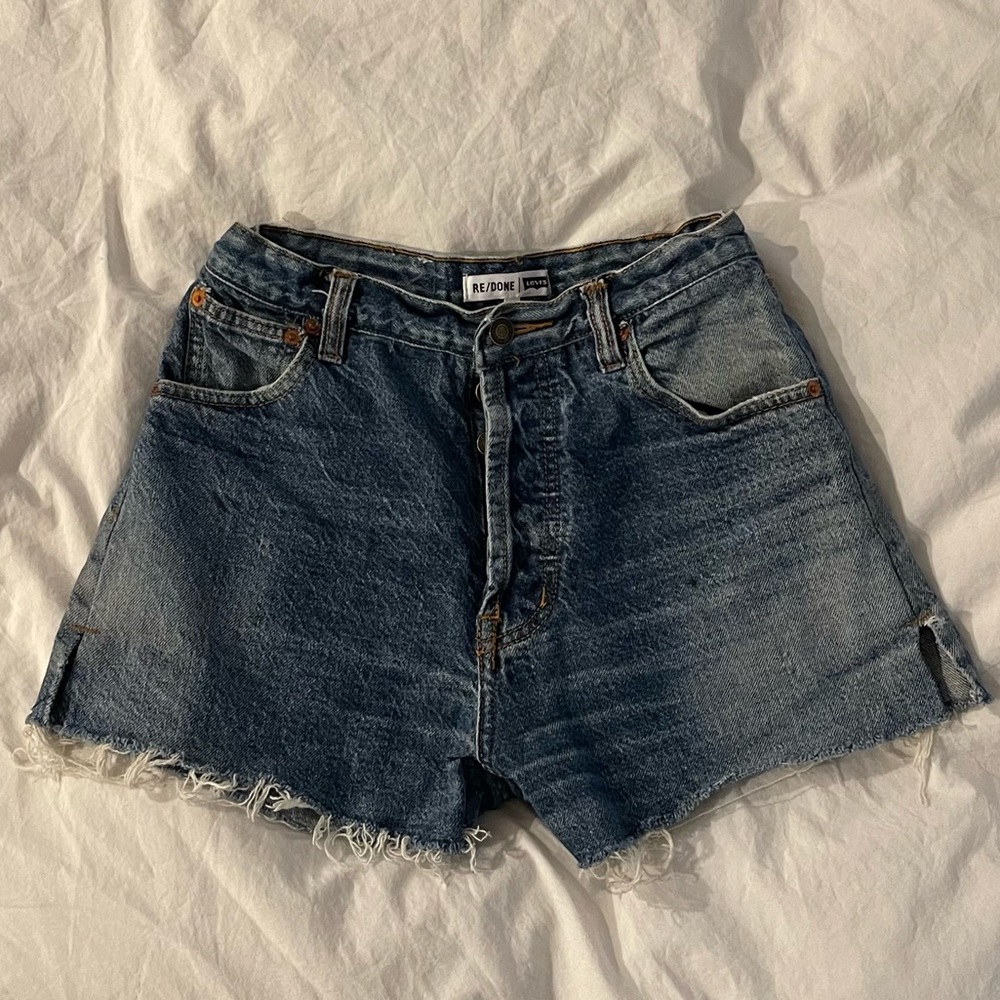 RE/DONE x Levi’s denim shorts